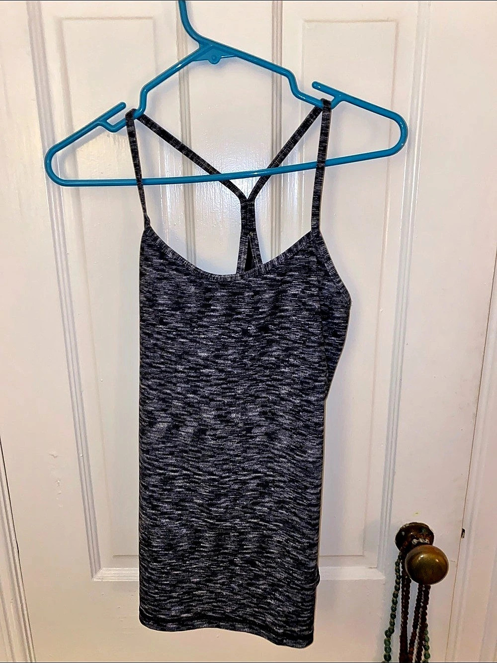 Lululemon Power Y Tank in Black & Gray Like New